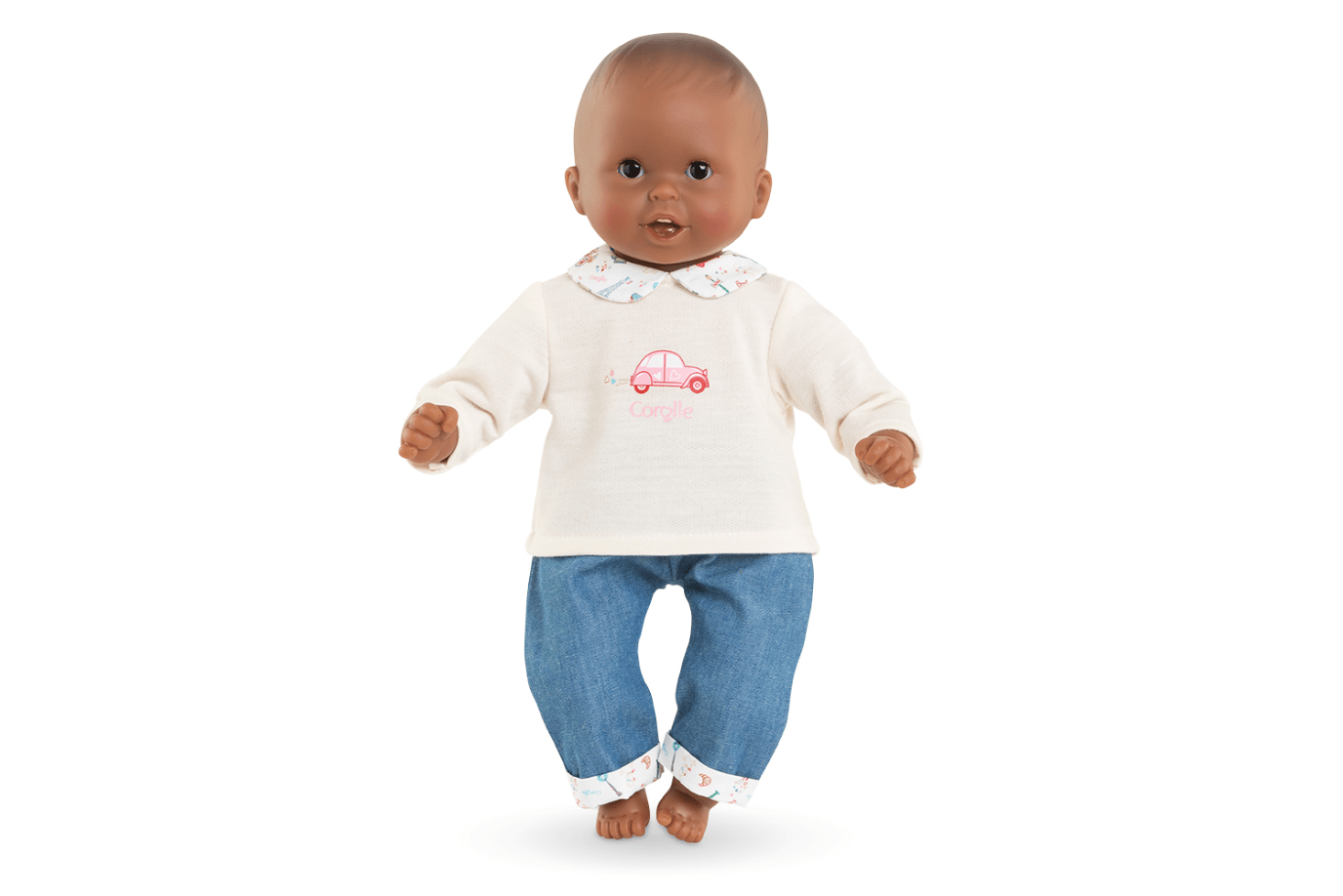 K.I.D. Toys Inc. Long Sleeve T-Shirt & Jeans Corolle Doll Outfits - For 30cm (12") Dolls (Multiple Styles Available)