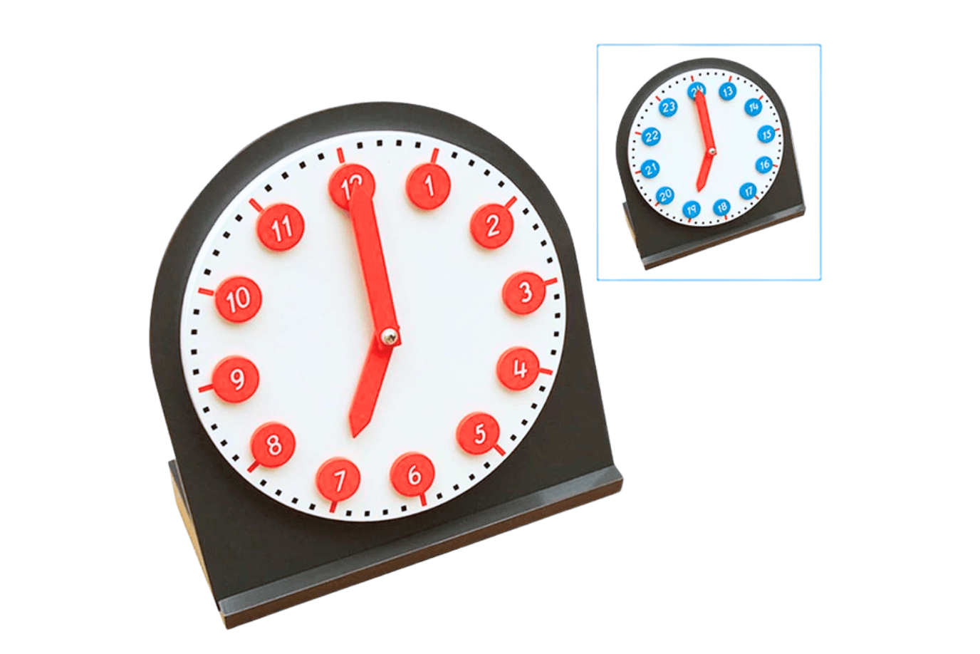 Adena Montessori Clock with Movable Hands