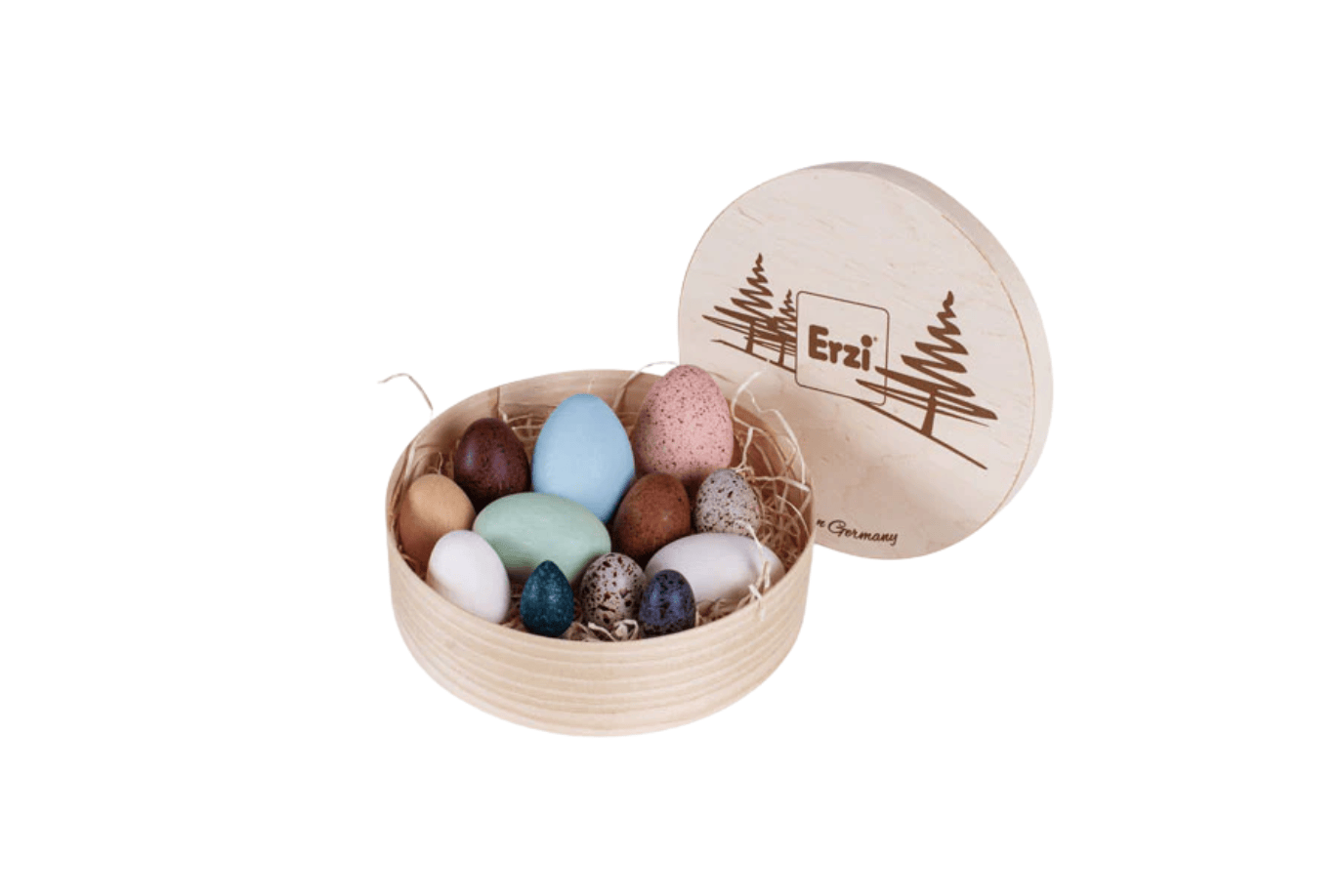 Fire The Imagination Set of Decorative Wooden Eggs
