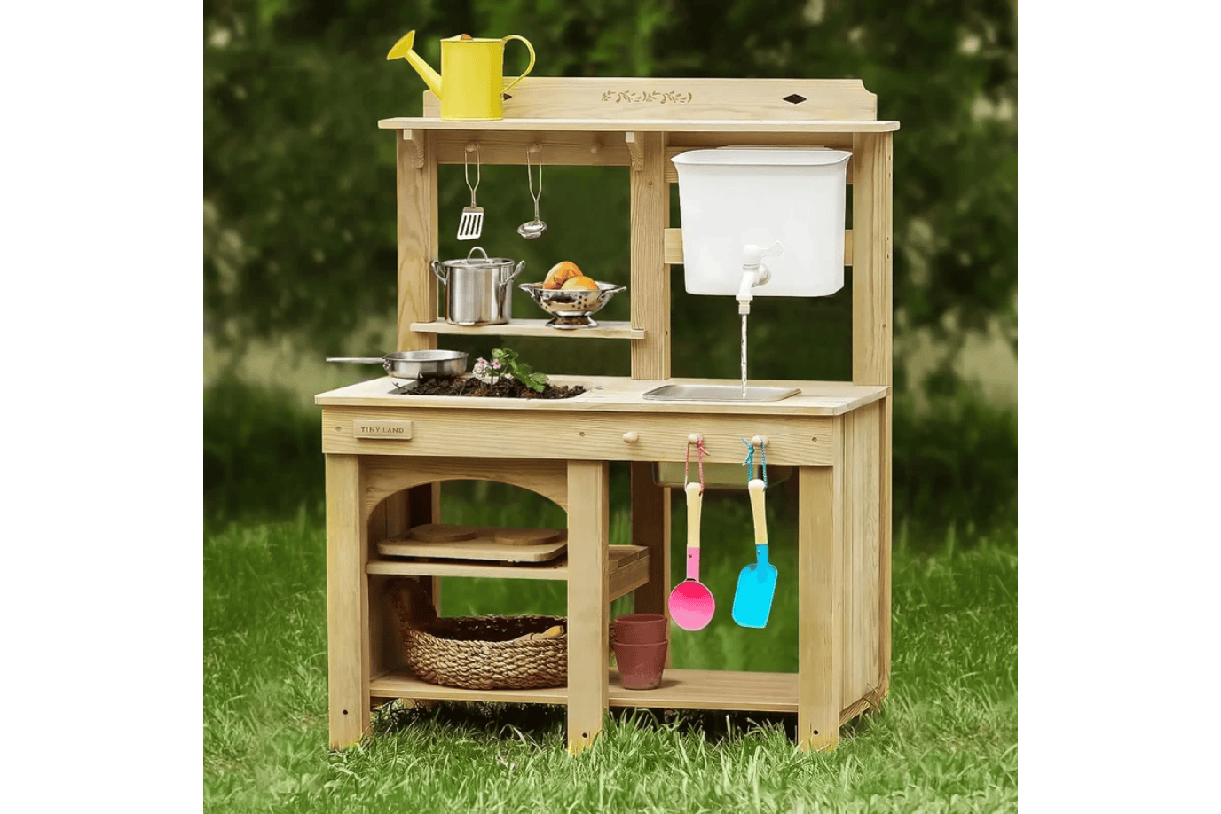 Tinyland Award-Winning Wood Mud Kitchen