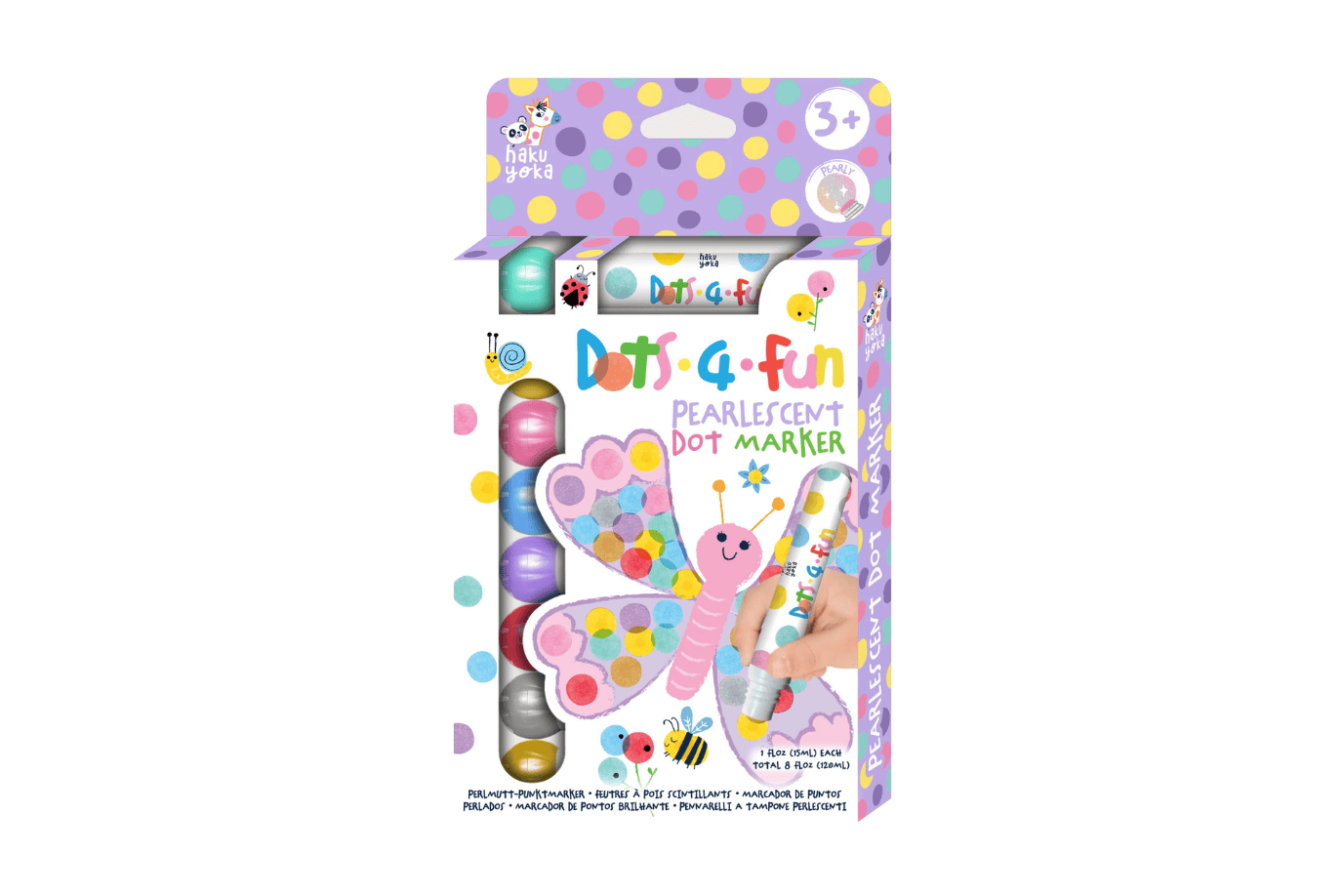 Playwell Pearlescent Dot Markers