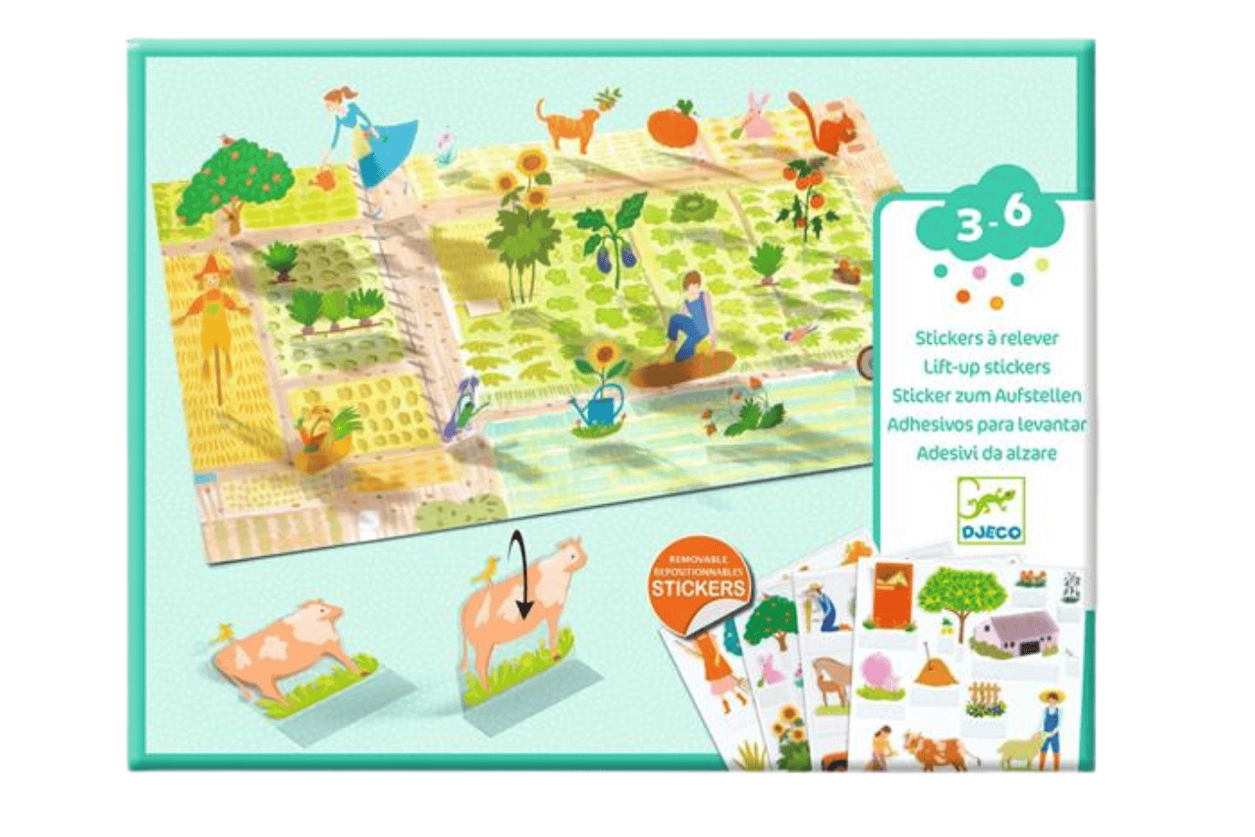 Ilo Farm Lift Up Sticker Activity Sets