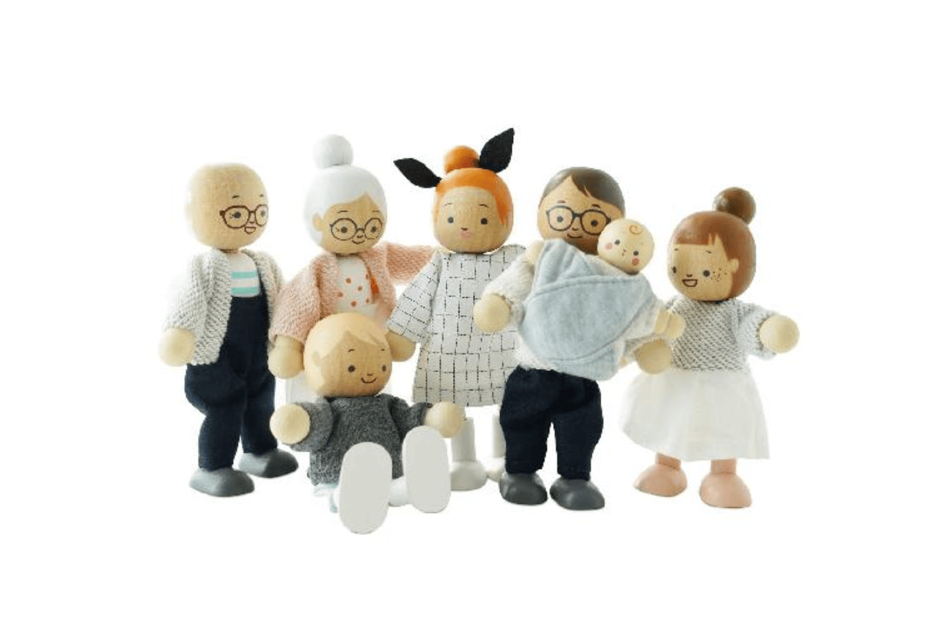 Fire the Imagination Le Toy Van Extended Doll Family
