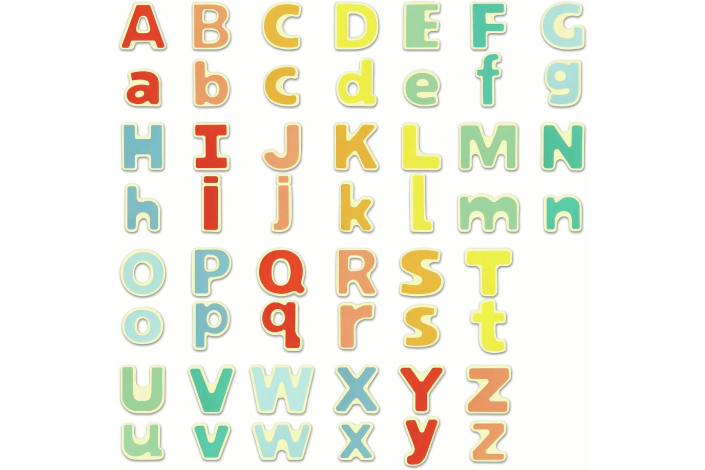 Playwell ABC Magnetic Letters by Hape