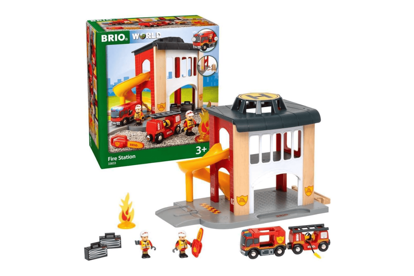 Tracy Stevenson Brio Rescue Fire Station