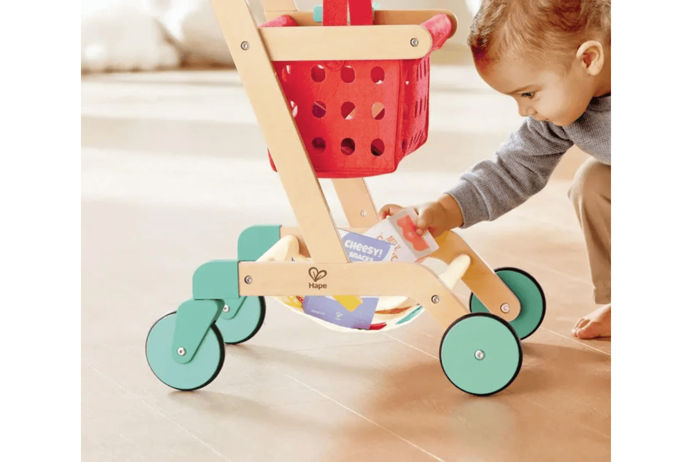 Playwell Little Shopper’s Cart and Basket