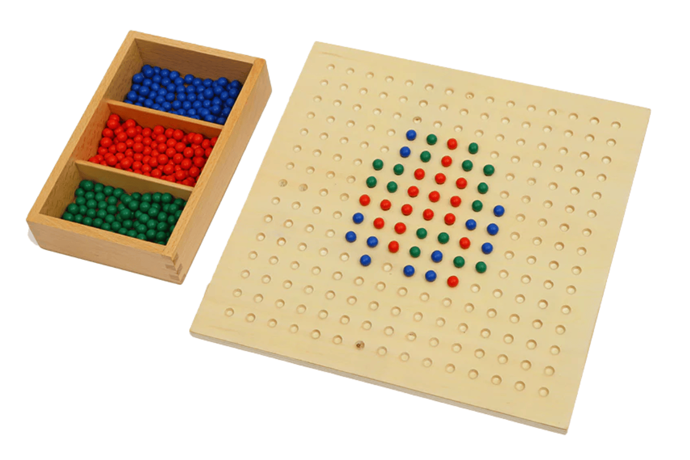 Adena Montessori Small Square Root Board