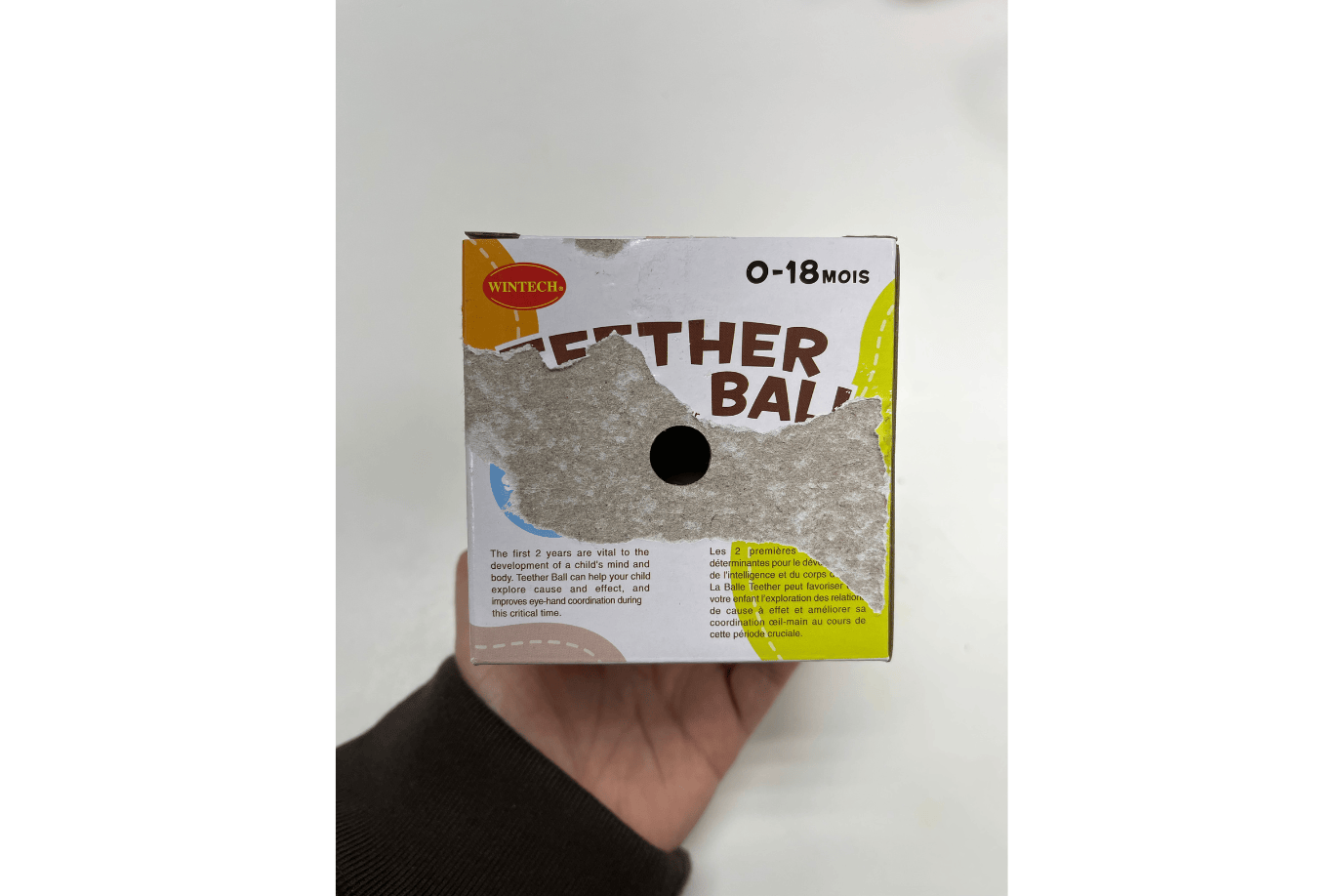 Playwell Ball With Protrusions (Teether Ball) - Damaged Box - FINAL SALE