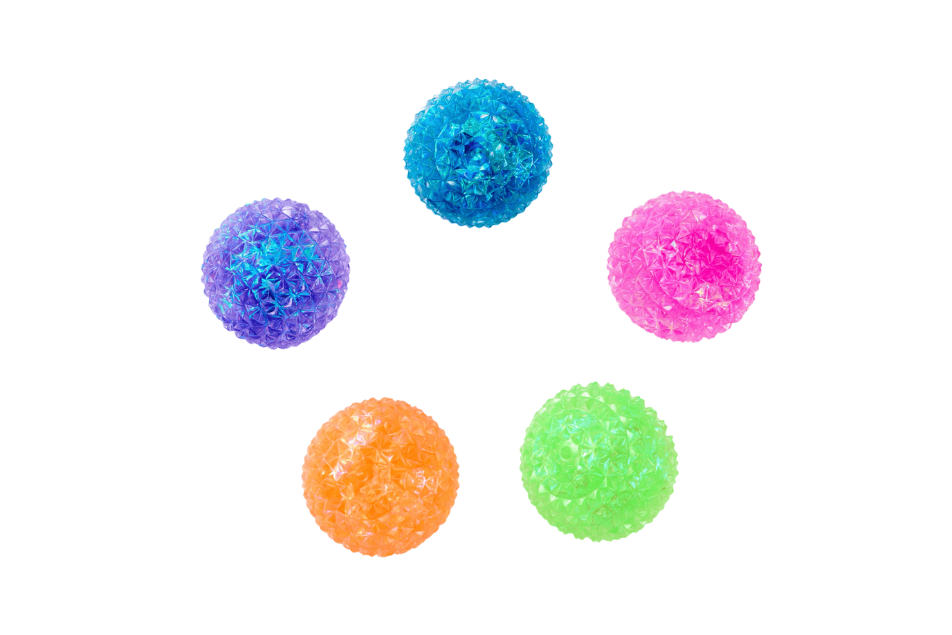Playwell Spiky Magic Orb Squish Ball (Various Colours)