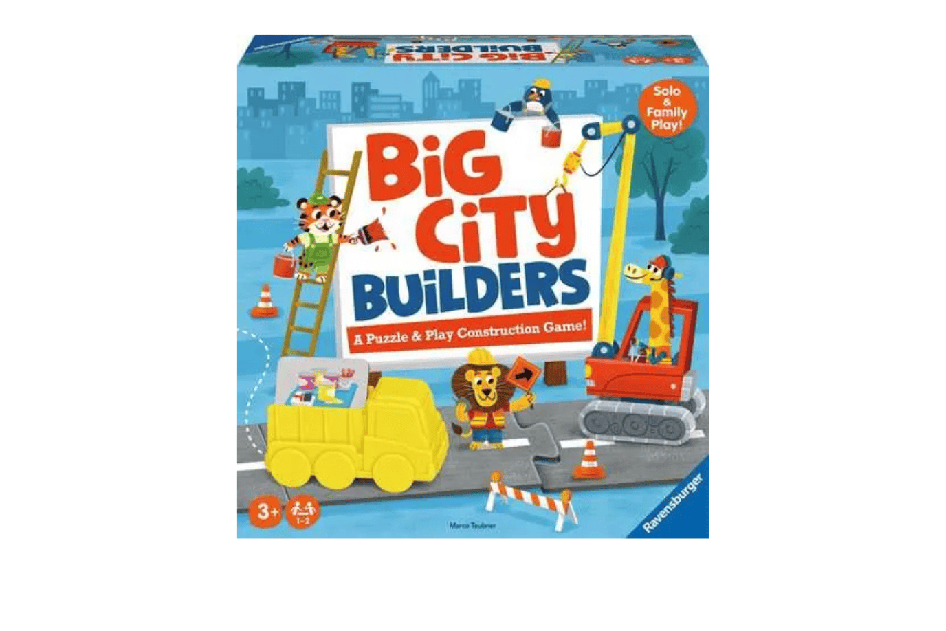 Tracy Stevenson Big City Builders Game - Ages 3+