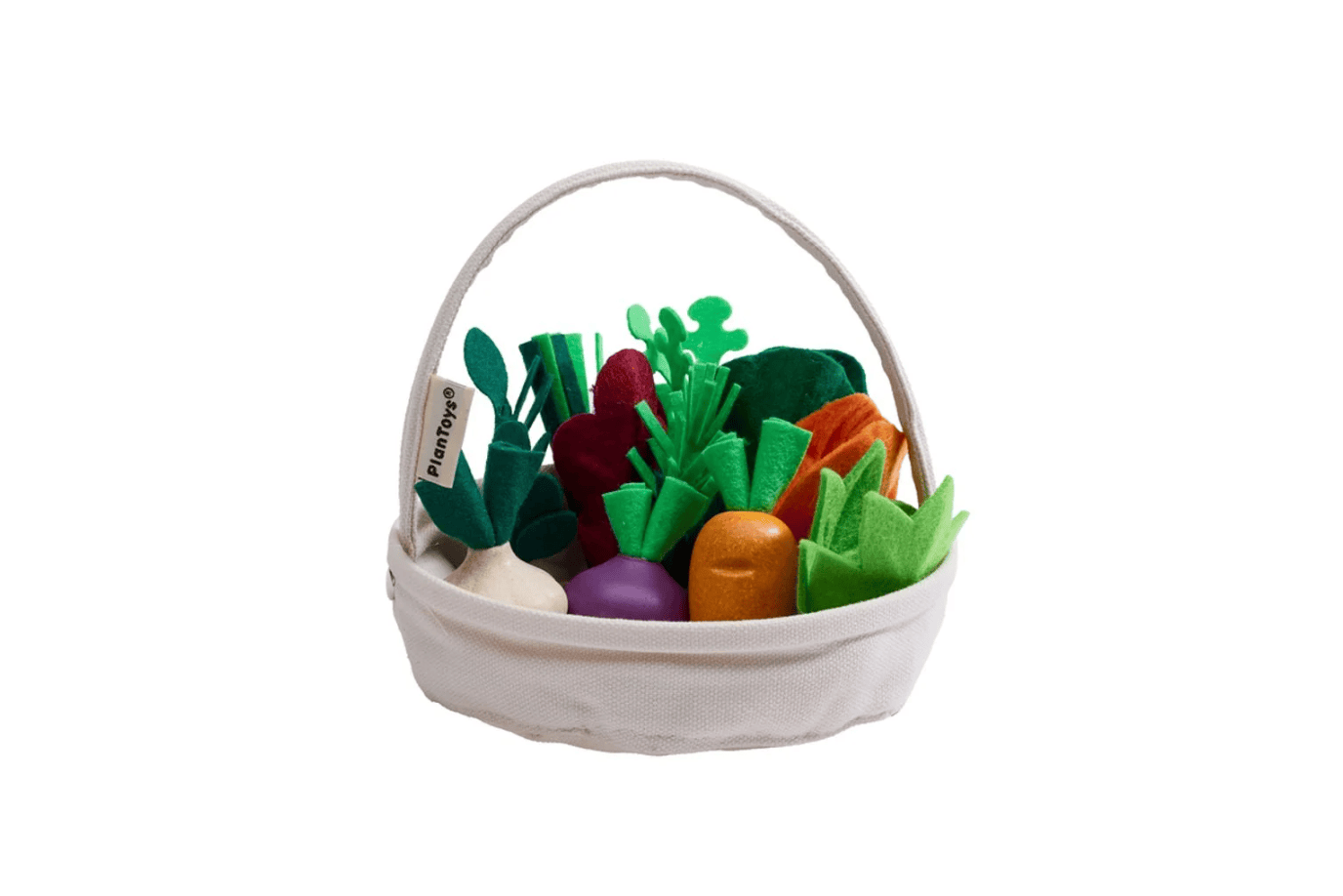 Fire the Imagination Plan Toys Fresh Veggie Basket