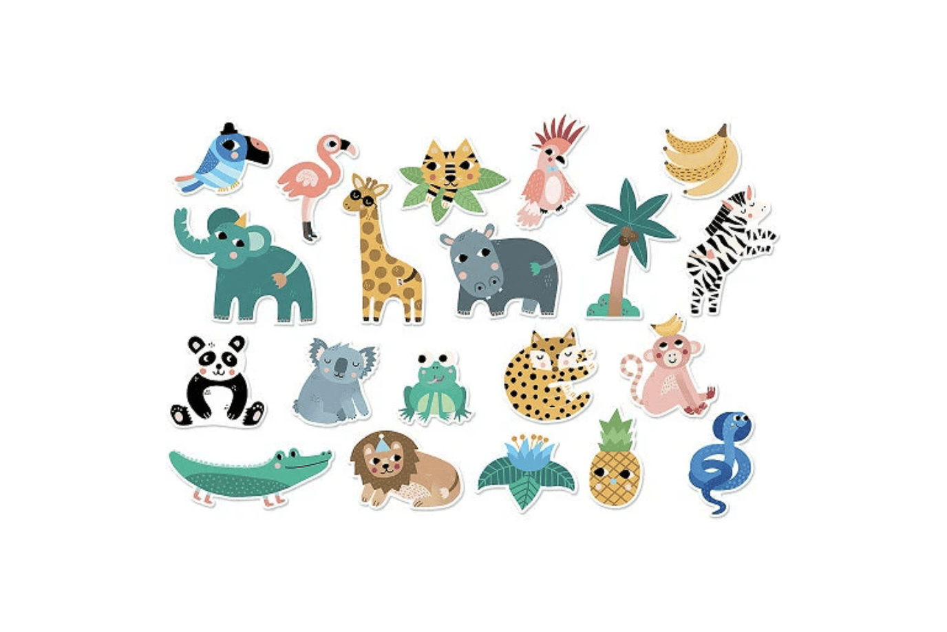 Fire the Imagination Jungle Magnets by Vilac