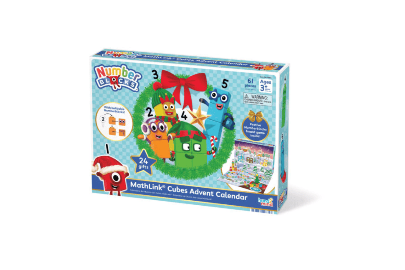 Playwell Numberblocks 2026 Advent Calendar