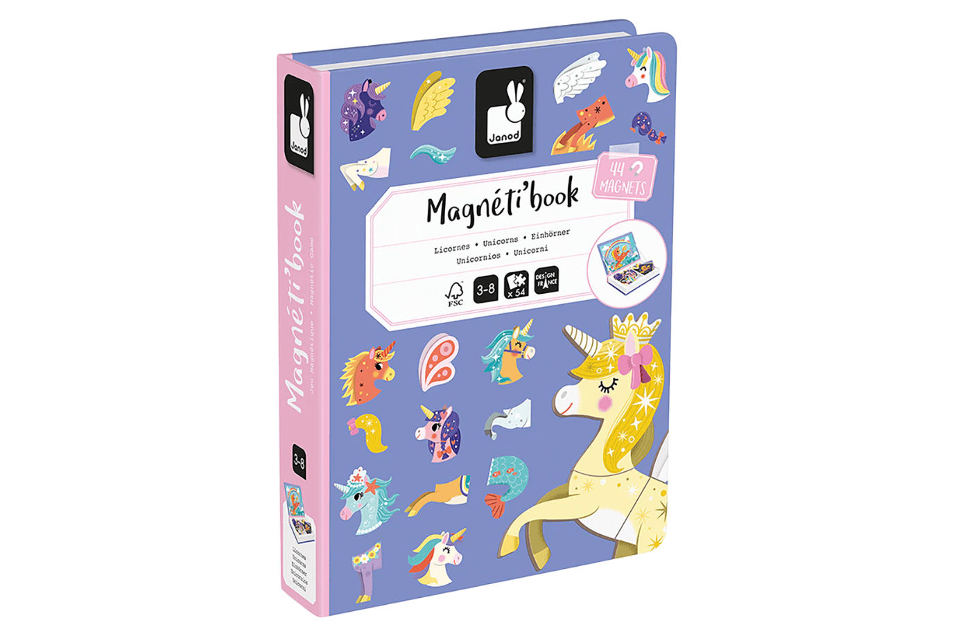 Pierre Belvediere Unicorn Magneti’book