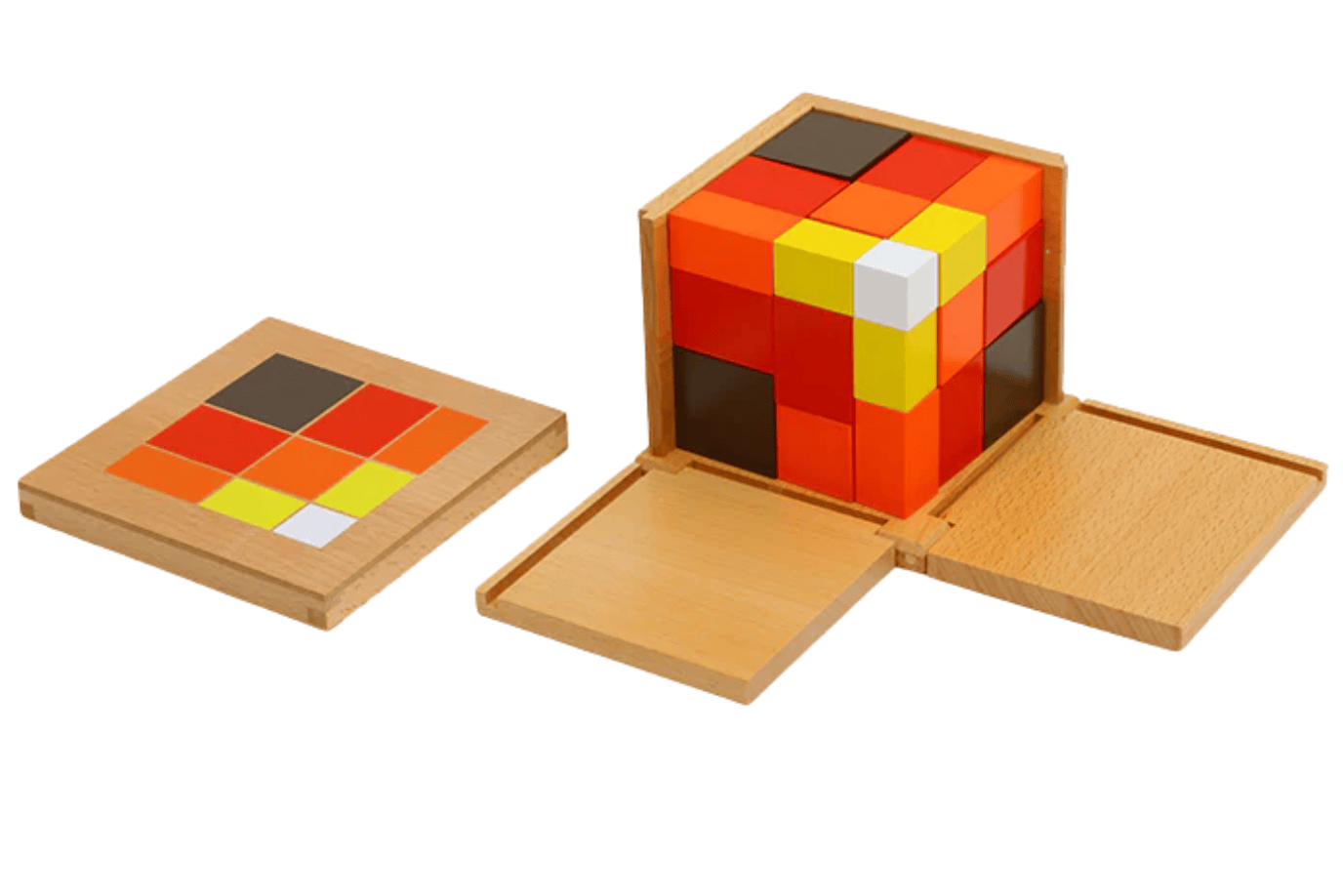 Adena Montessori Arithmetic Trinomial Cube