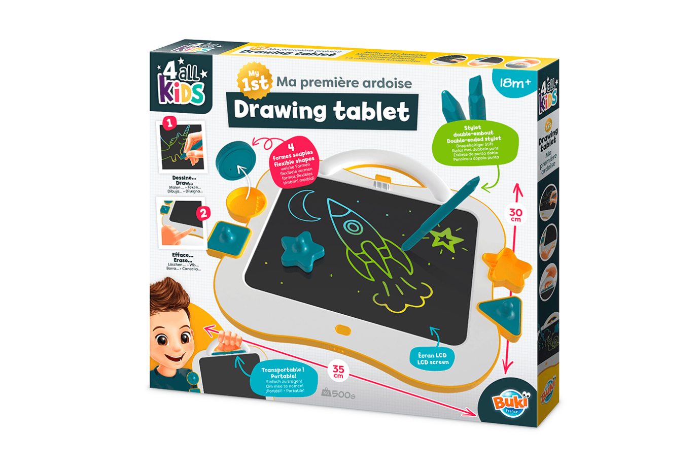 K.I.D. Toys Inc. Toddler Drawing Tablet