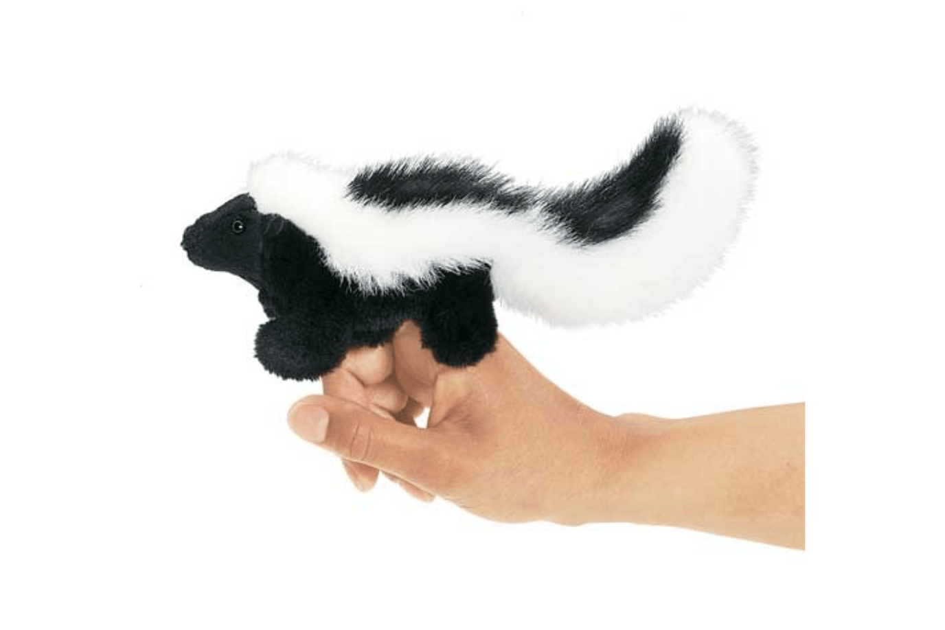 Fire the Imagination Skunk Mini Finger Puppets by Folkmanis Puppets (various styles)