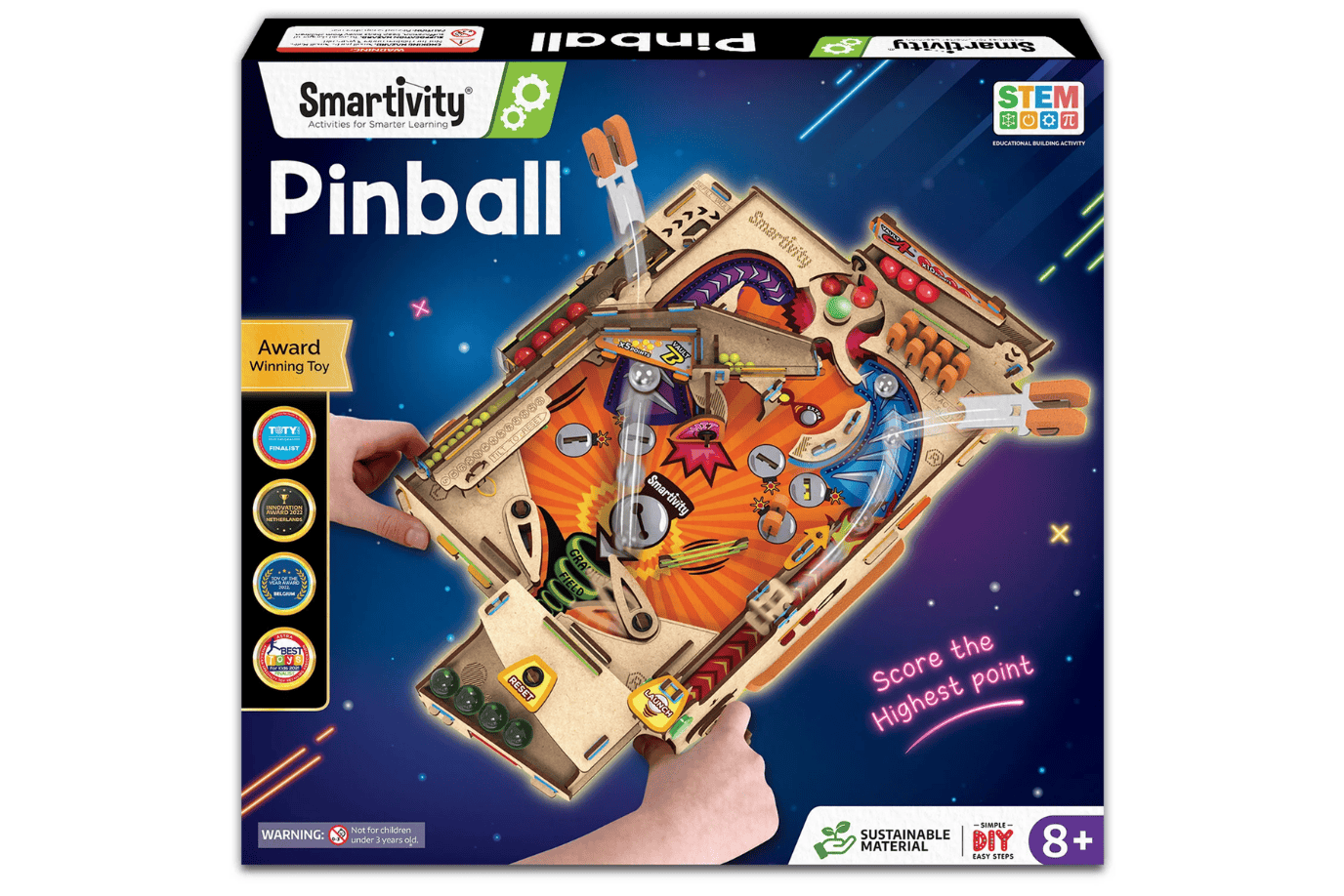 Stortz Toys Smartivity Make Your Own Pinball Machine