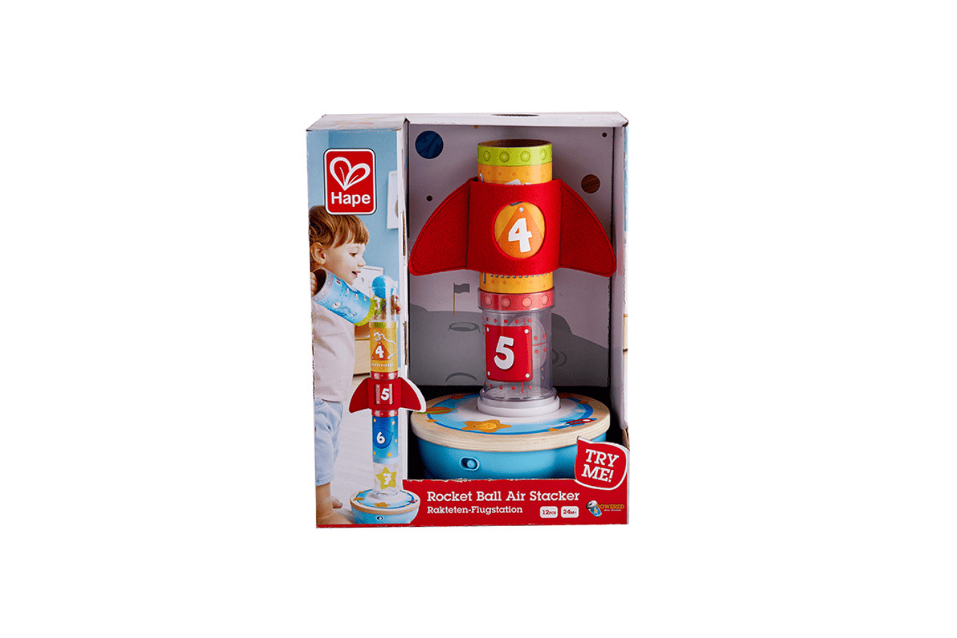 Playwell Hape Rocket Ball Air Stacker