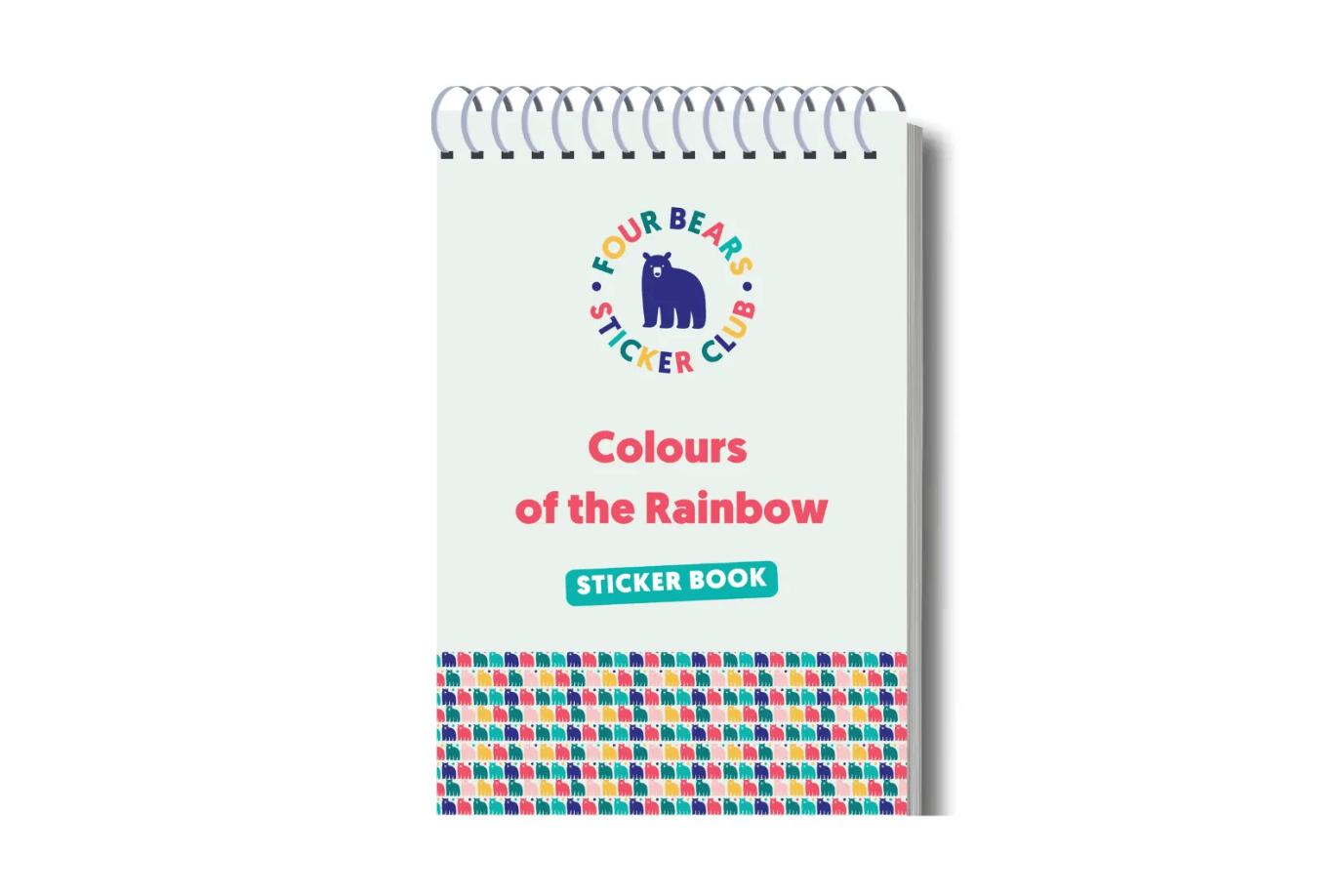 Four Bears Sticker Club Colours of the Rainbow - Sticker Pack