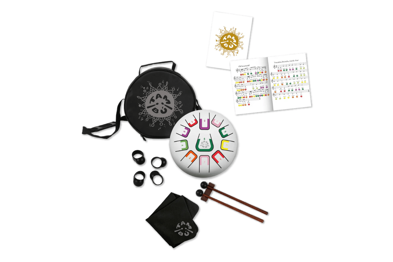 Fire the imagination 8” Tambú Drum - 11 Tones