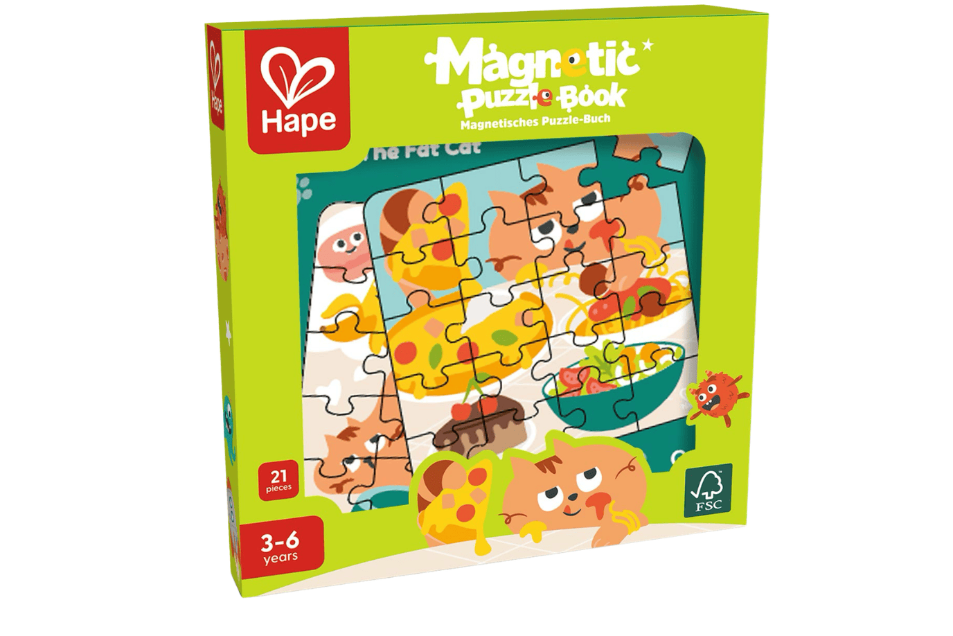 Playwell Hape Magnetic Puzzle Book- Great For Travel
