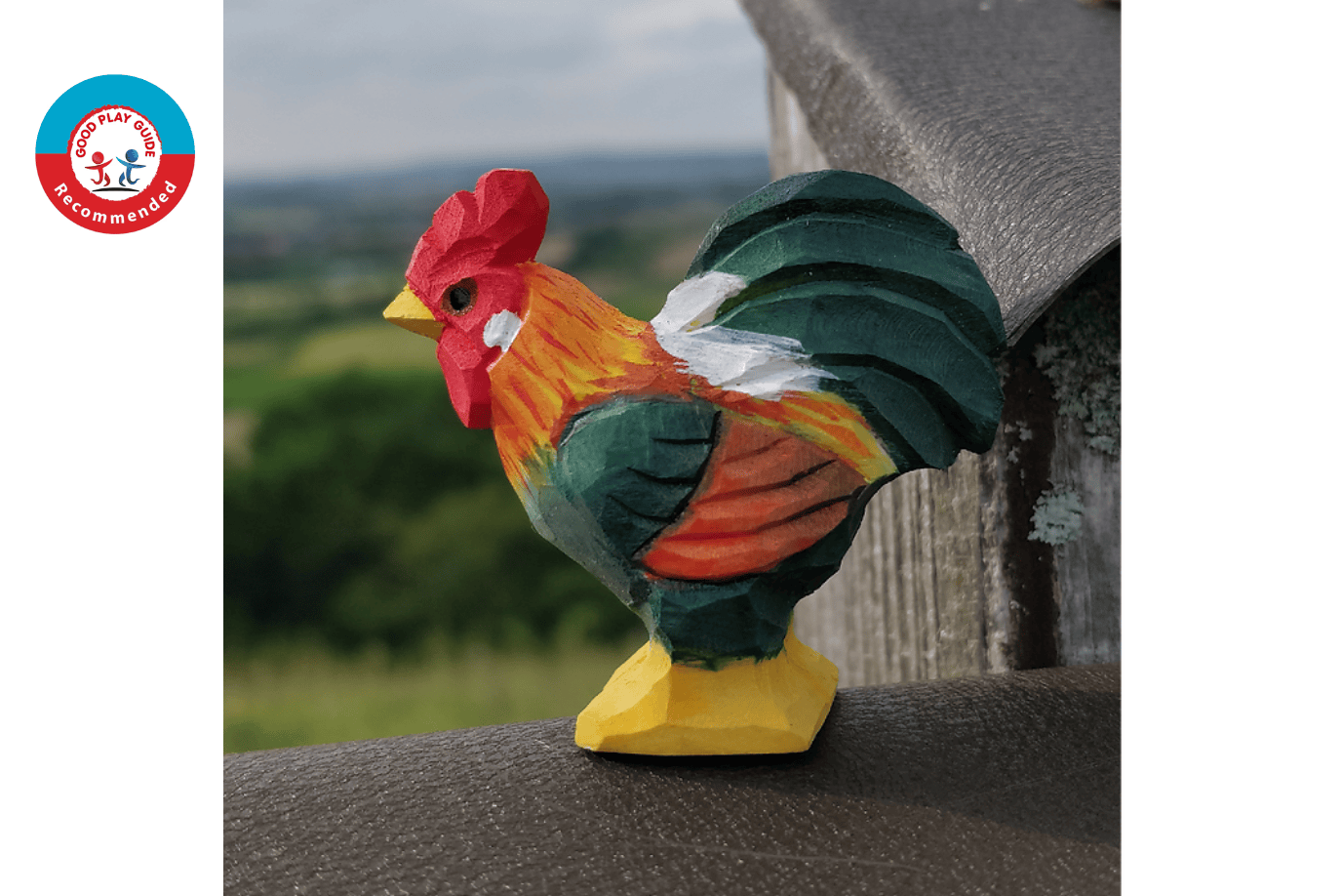 Wudimals Wudimals Wooden Rooster
