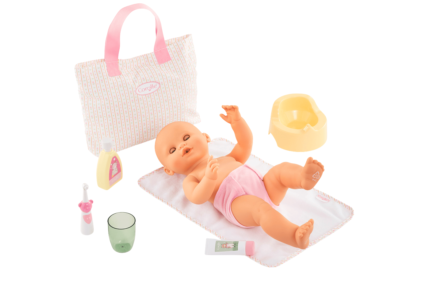 K.I.D. Toys Inc. Corolle Change Table Accessories