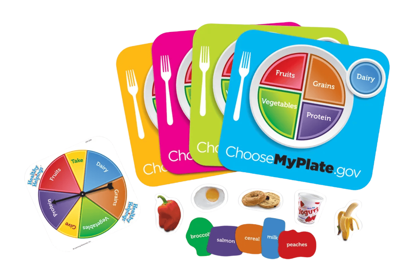 Learning Resources Healthy Helpings: A My Plate Game