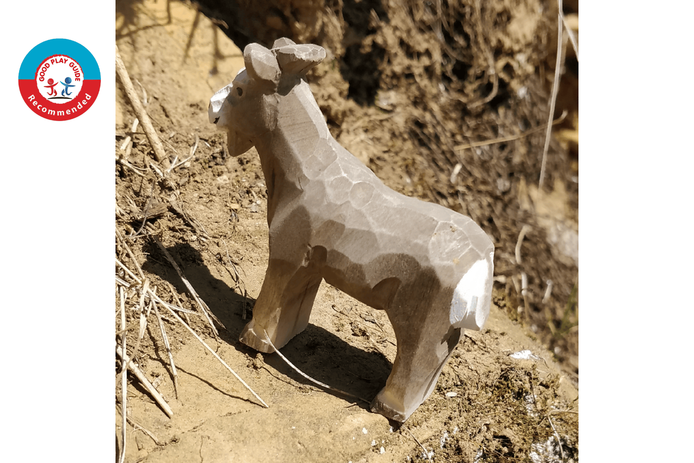 Wudimals Wudimals Wooden Goat