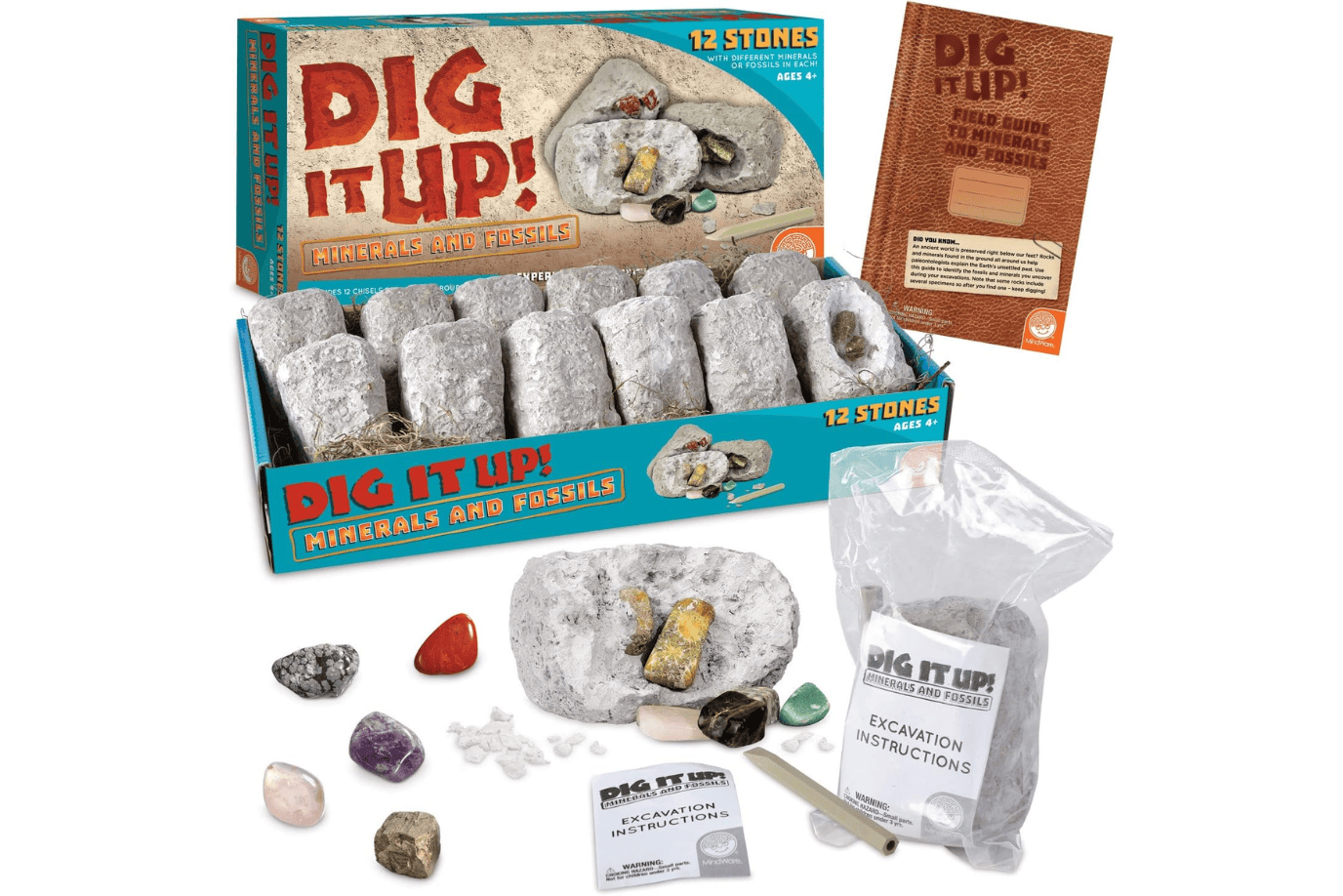 Outset Media Dig It Up! Excavation Kits (Multiple Themes Available)