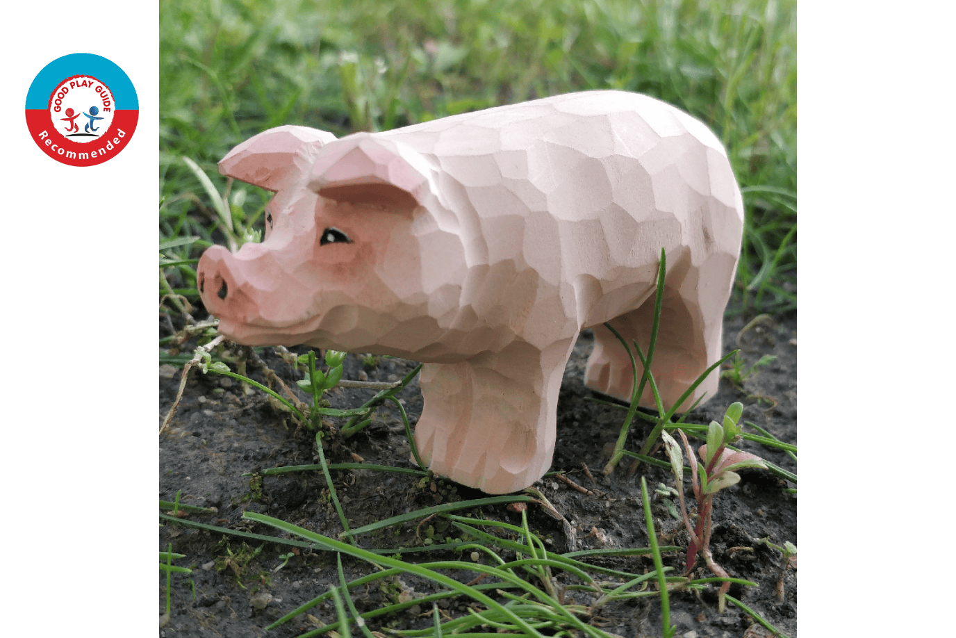 Wudimals Wudimals Wooden Pig