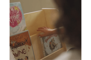 Infant-Toddler Montessori Book Display