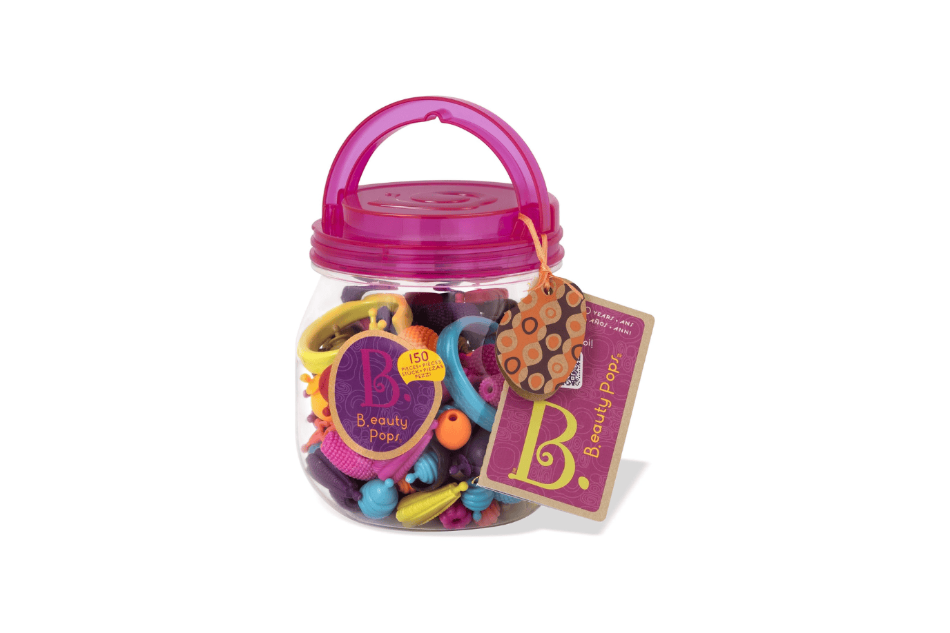 K.I.D. Toys Inc. 150 Beads Pop-Arty Click Beads