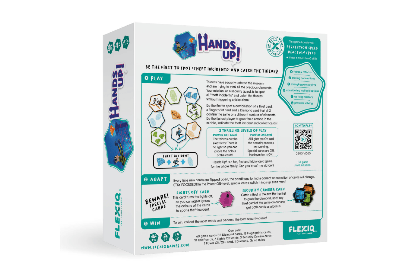 Pierre Belvediere Hands Up! Game - Ages 7+