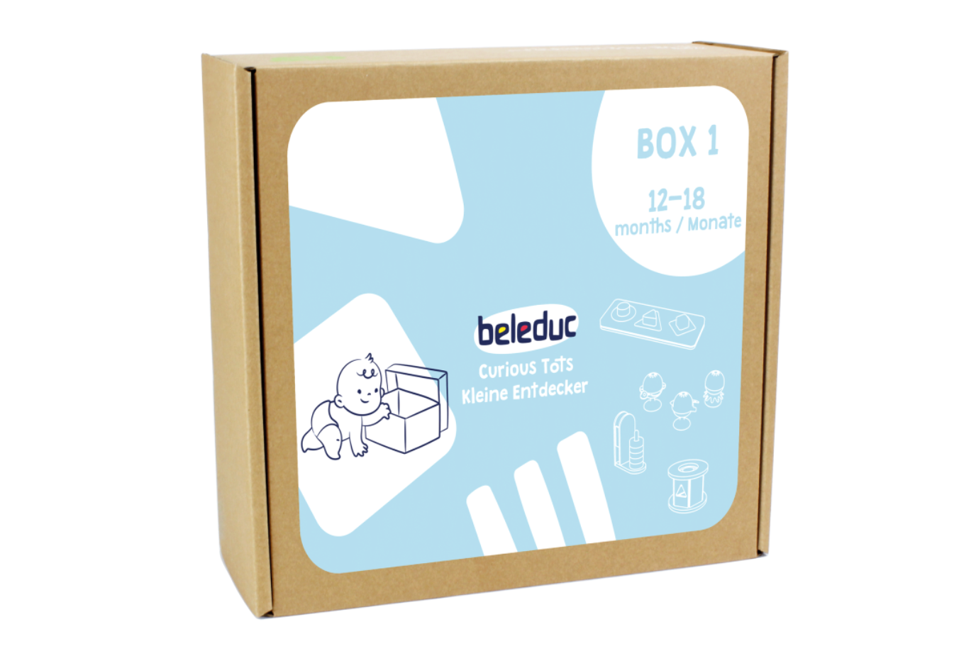 Beleduc Curious Tots Box 1: 12 - 18 Months