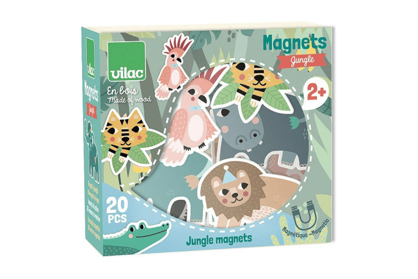 Fire the Imagination Jungle Magnets by Vilac