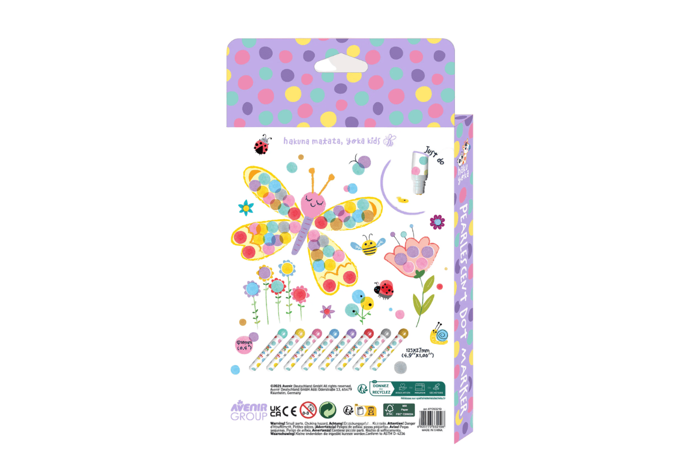 Playwell Pearlescent Dot Markers