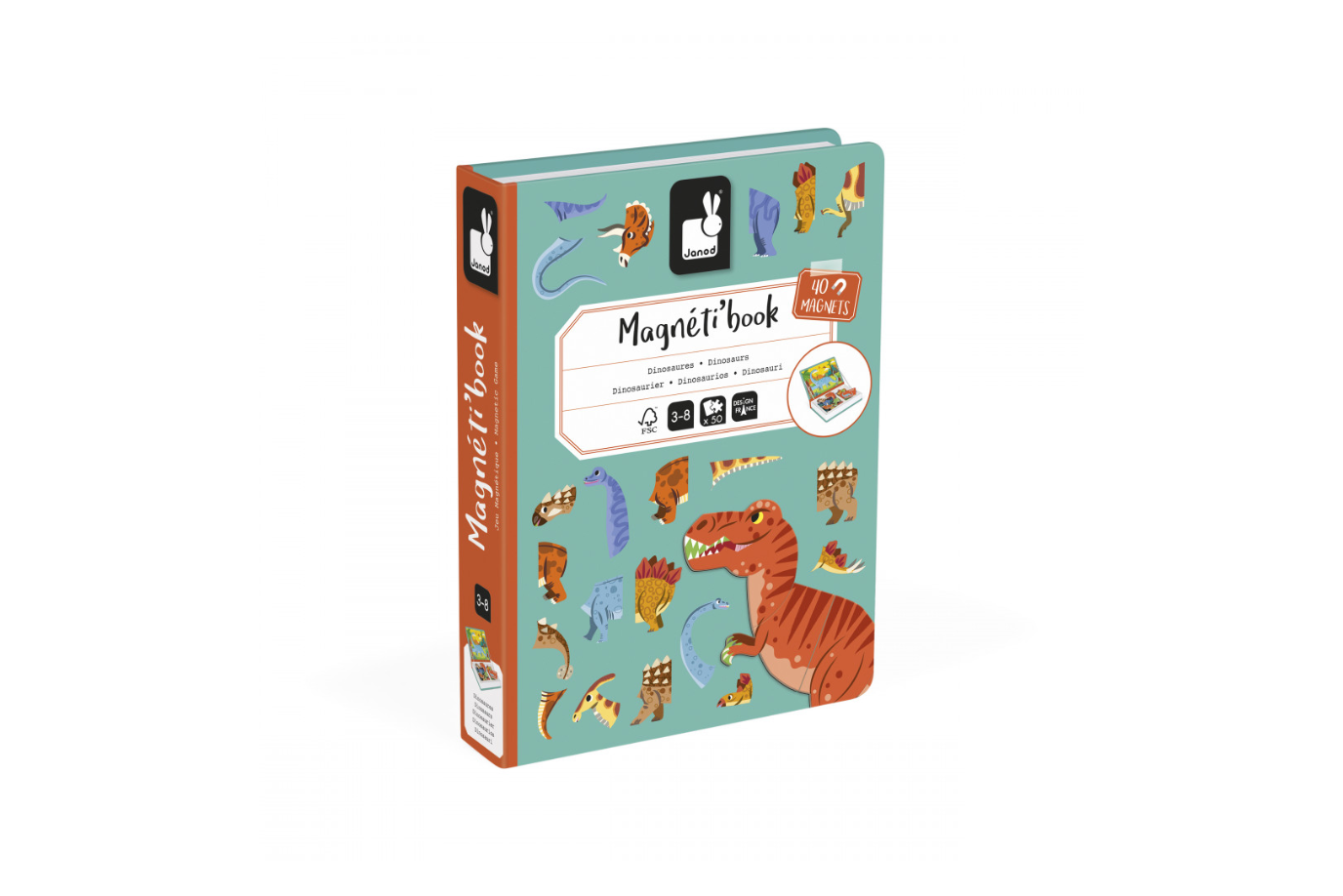 Dinosaurs Magneti'book