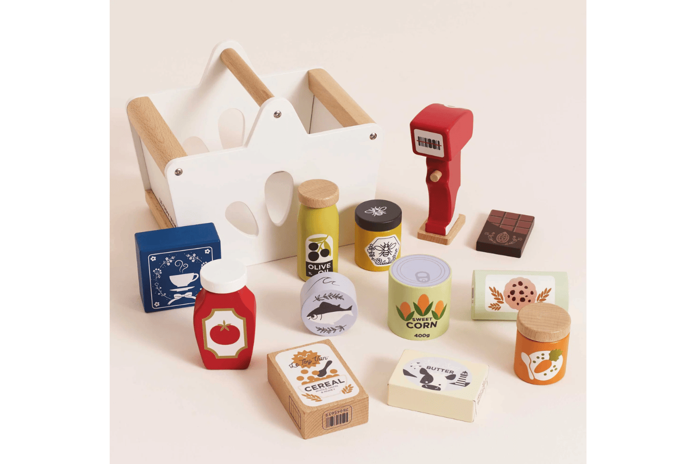 Fire the imagination Le Toy Van Groceries Set & Scanner