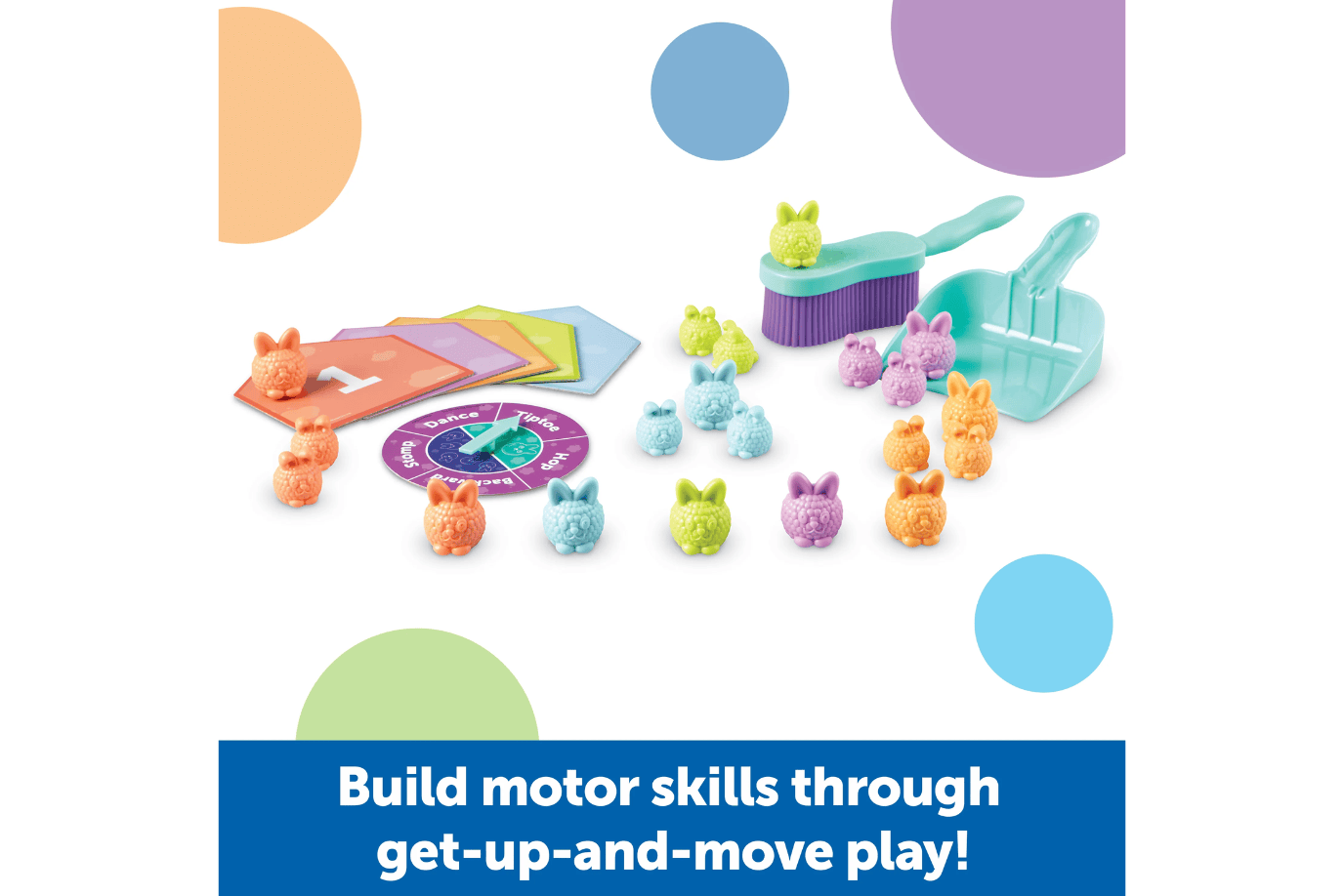 Playwell Learning Resources Count & Clean Dust Bunnies