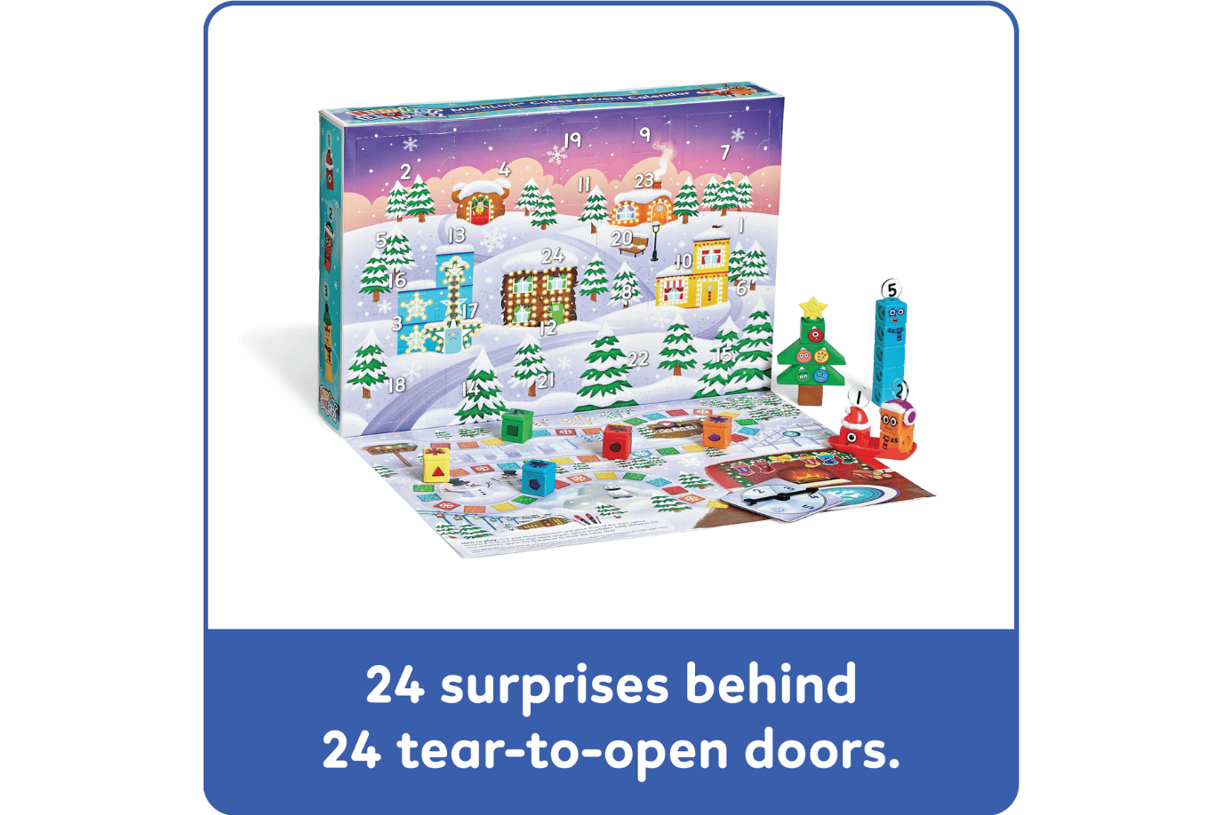 Playwell Numberblocks 2026 Advent Calendar