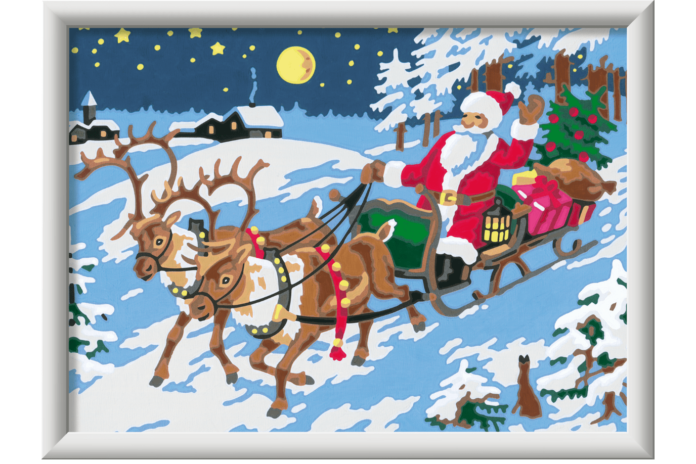 CreArt Paint By Number: The Night Before Christmas