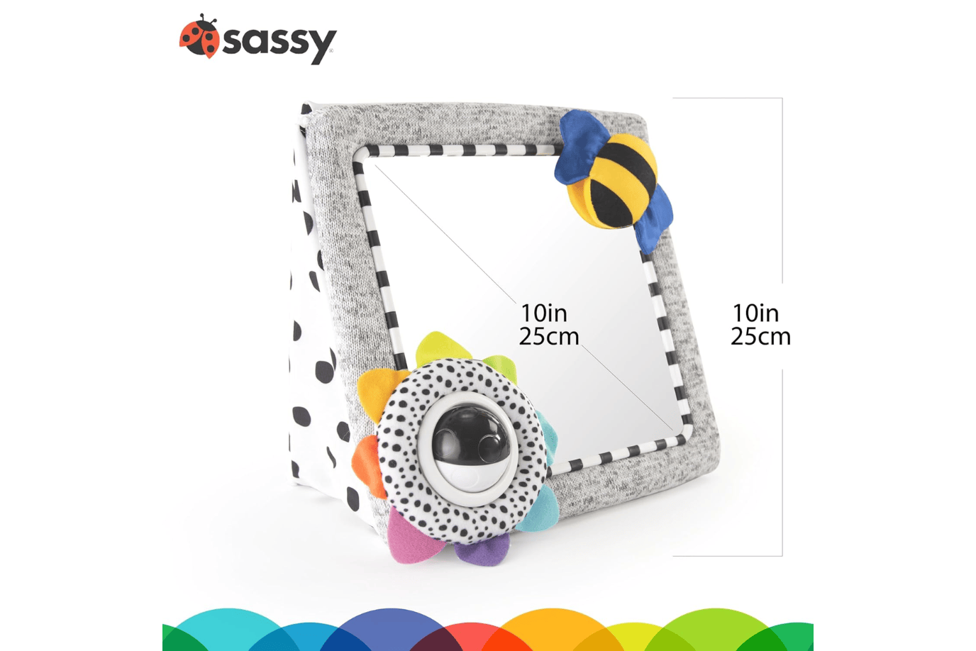 Kidcentral Tummy Time Floor Mirror