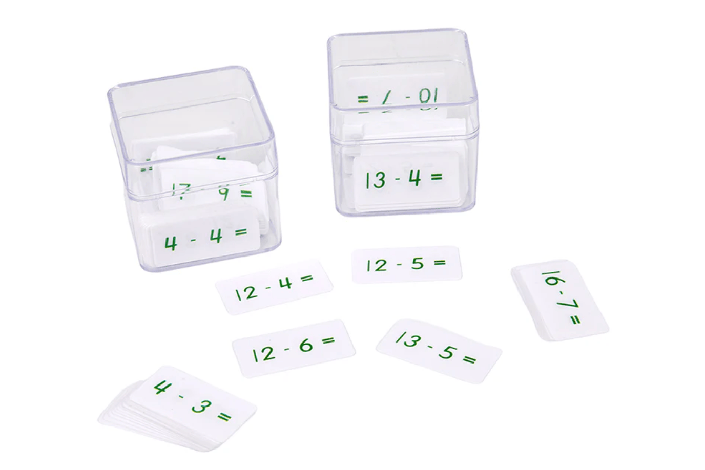 Adena Montessori Subtraction Problem Slips