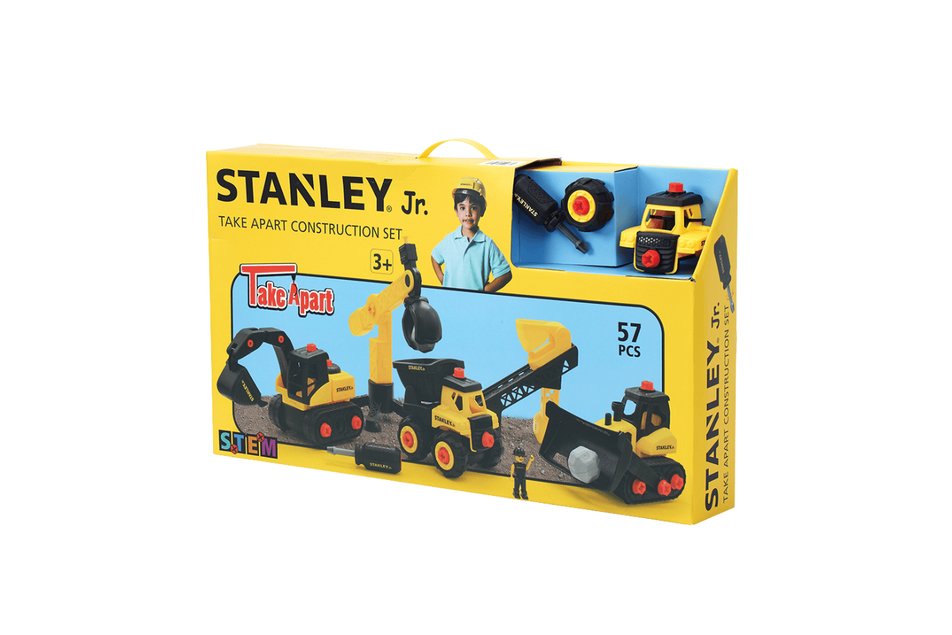 K.I.D. Toys Inc. Stanley Jr.- Mega Construction Bundle