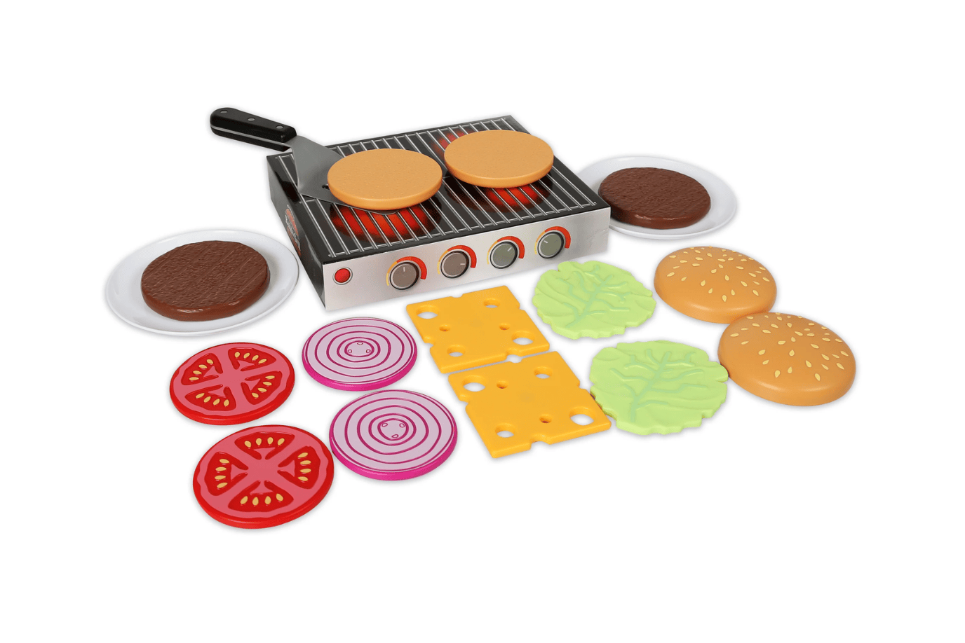 Outset Media Magnetic Bake & Grill Hamburger Set