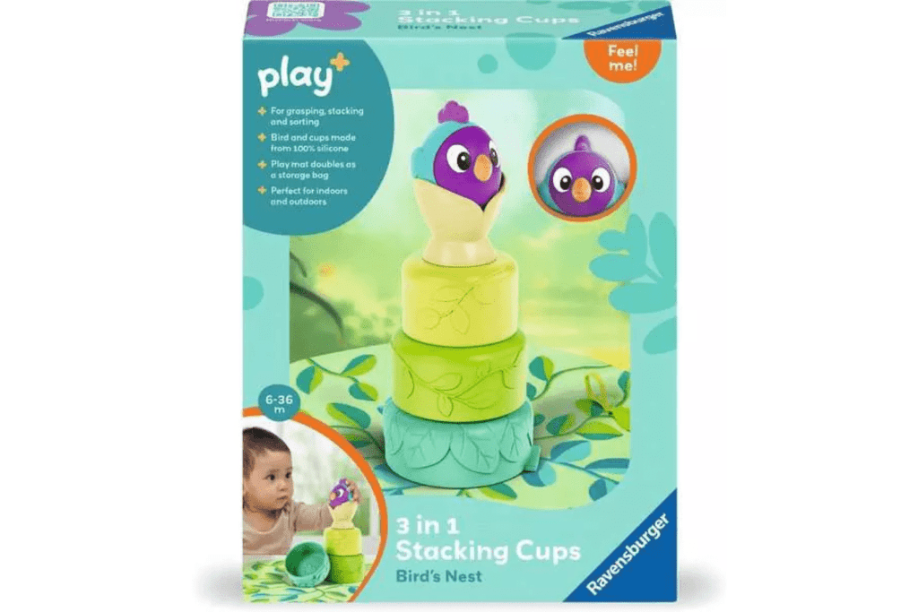 3-in-1 Stacking Cups: Bird's Nest