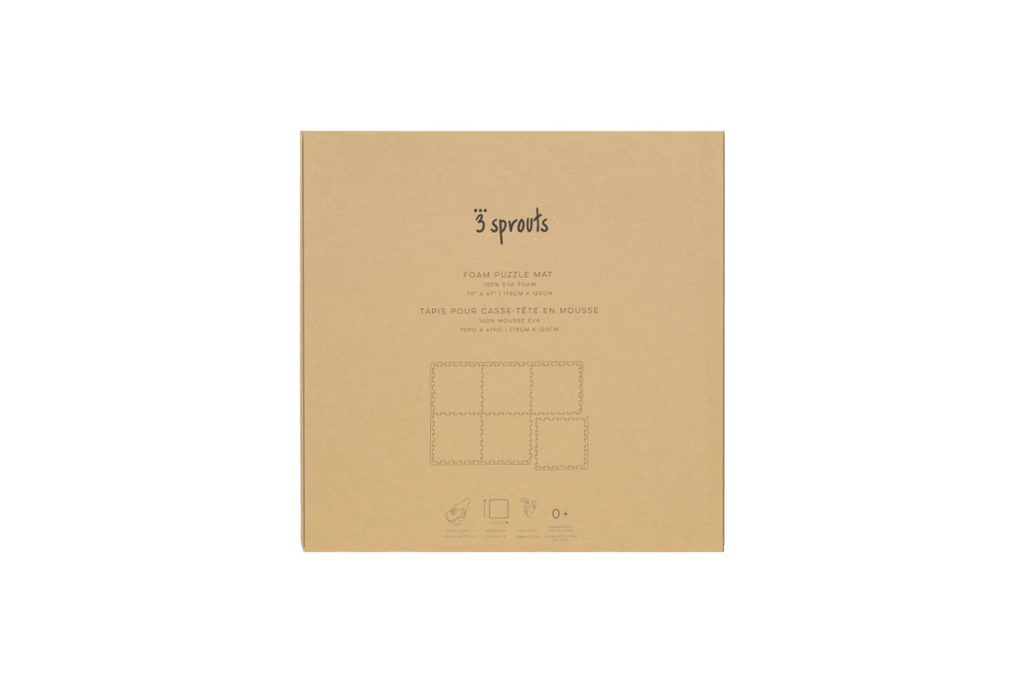 3 Sprouts Foam Puzzle Play Mat