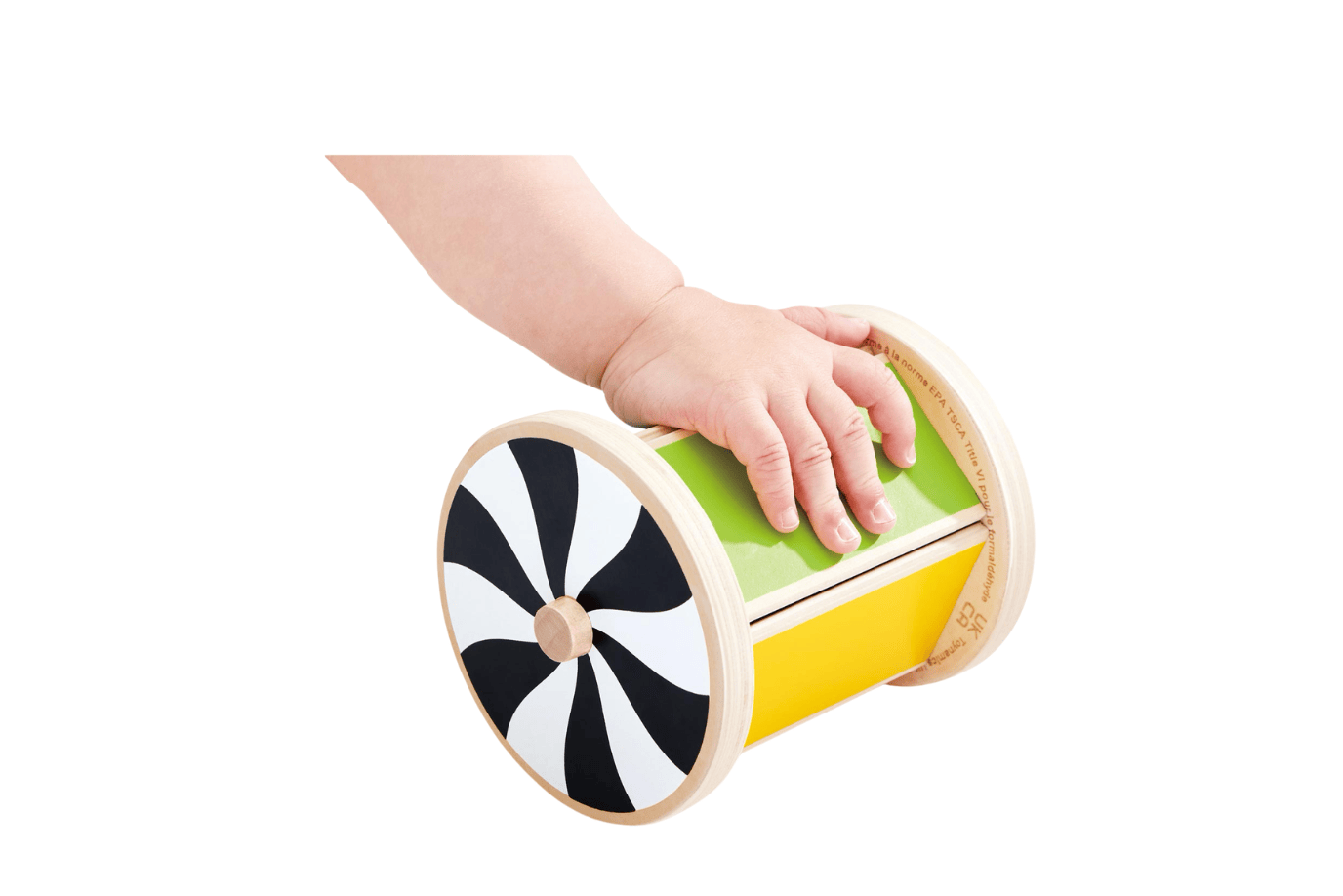 Playwell Hape Spinning Drum with Mirror